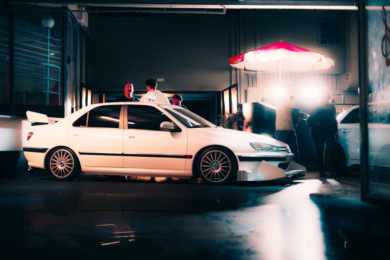 stuningowany samochód